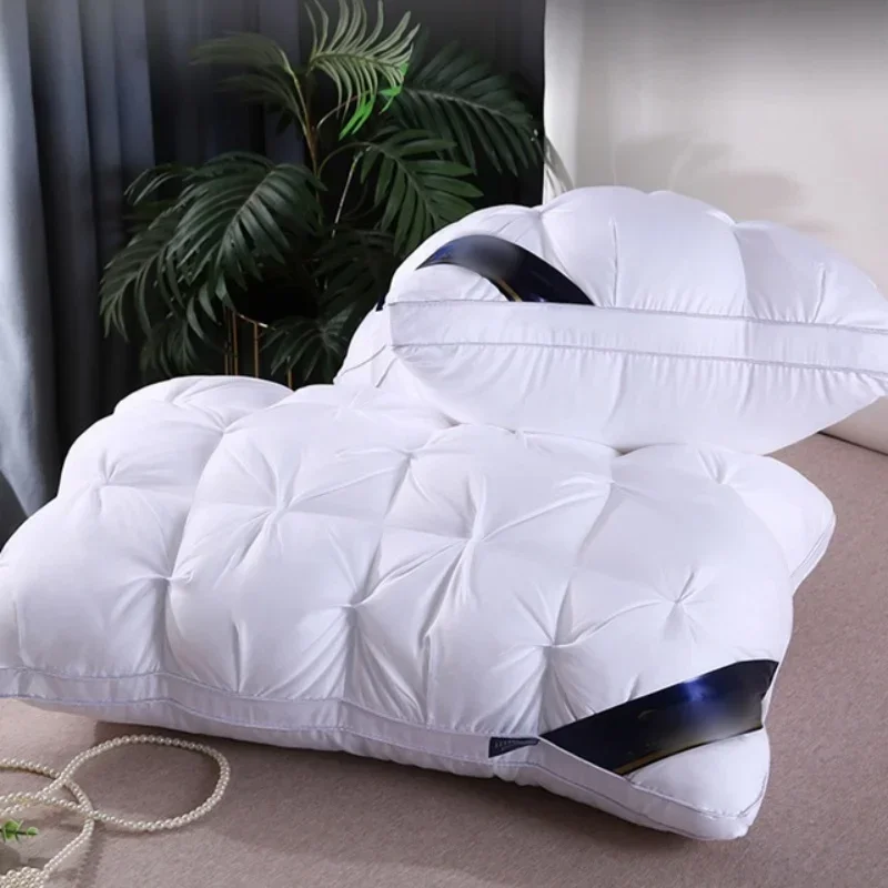 Comfortable Pillows for Sleeping High Quality Sleep Pillow Deep Sleep Neck Pillow Does Not Collapse Pillow Hotel Pillow 48x74cm