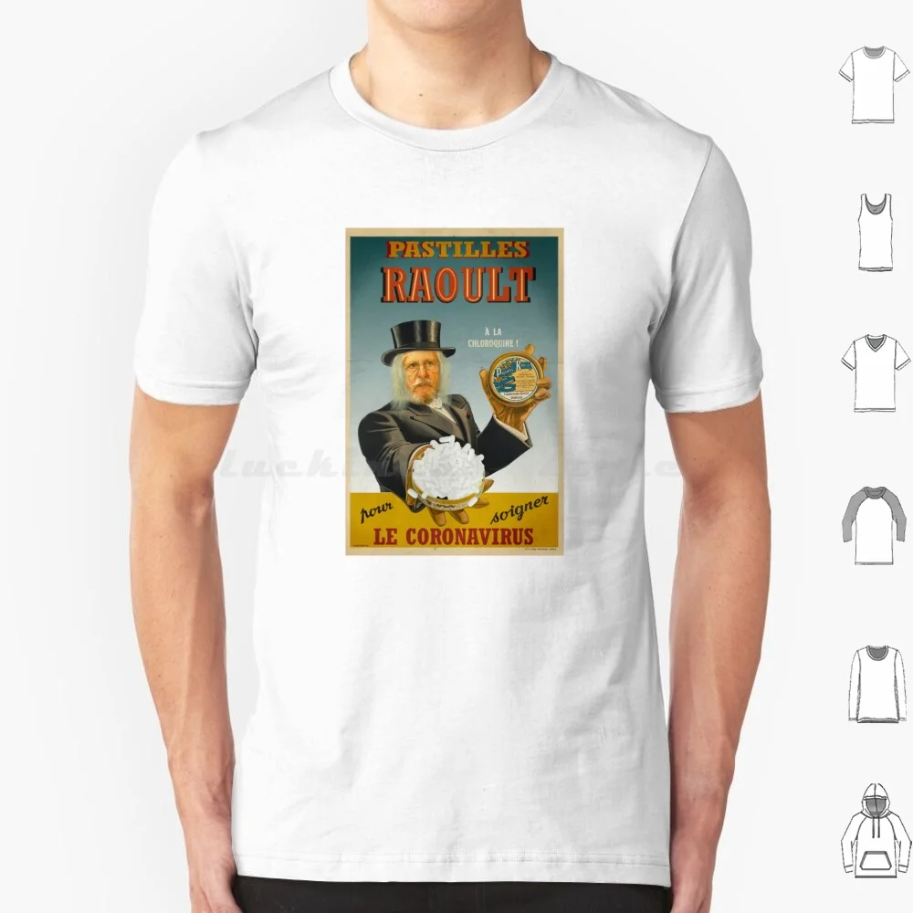 

Пастики Raoult с хлорохином! Футболка 6Xl, хлопковая крутая футболка, Lozenges Raoult Heal, хлорохин Raoult, хлорохин