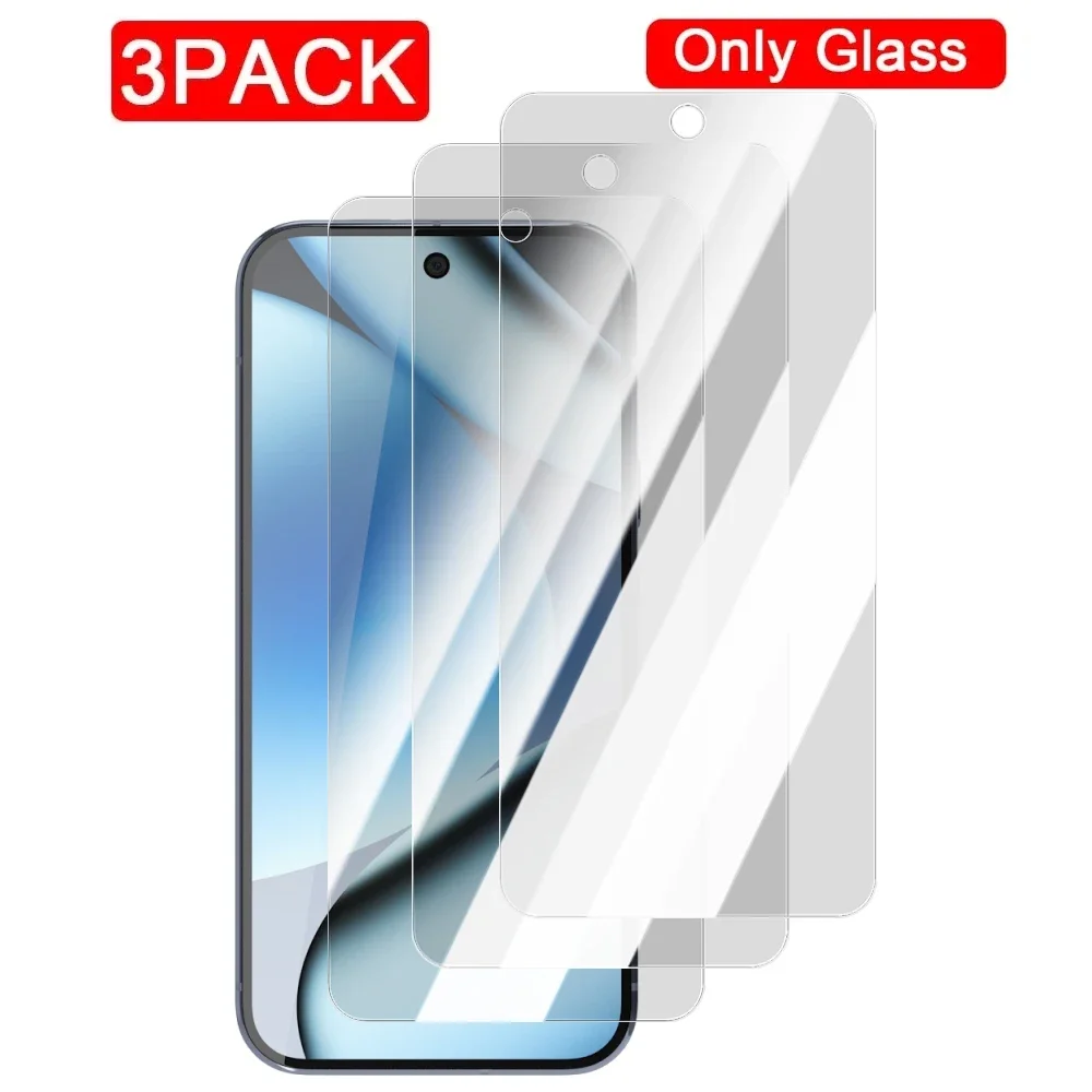 Para google pixel 10 9 pro xl hd protetor de tela de vidro temperado fácil de instalar filmes anti-risco para pixel10 pixel9 pro xl 5g