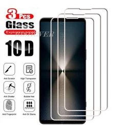 3 - Pack Tempered Glass Screen Protector Film - Tempered glass (For Xperia 10 VI)