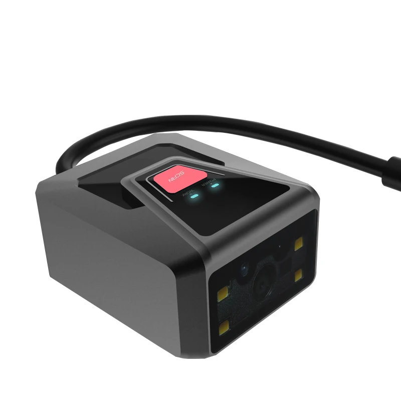 EDOO F51-35 산업용 모듈 고정형 여권 OCR MRZ 1D 2D 바코드 리더 고정형 바코드 스캐너