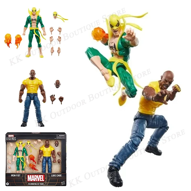 

Готовая продажа, Оригинальная фигурка Hasbro Luke Cage Power Man, фигурка Железного кулака Marvel Legends 1/12, модель на 85 юбилей, игрушка, подарок для детей