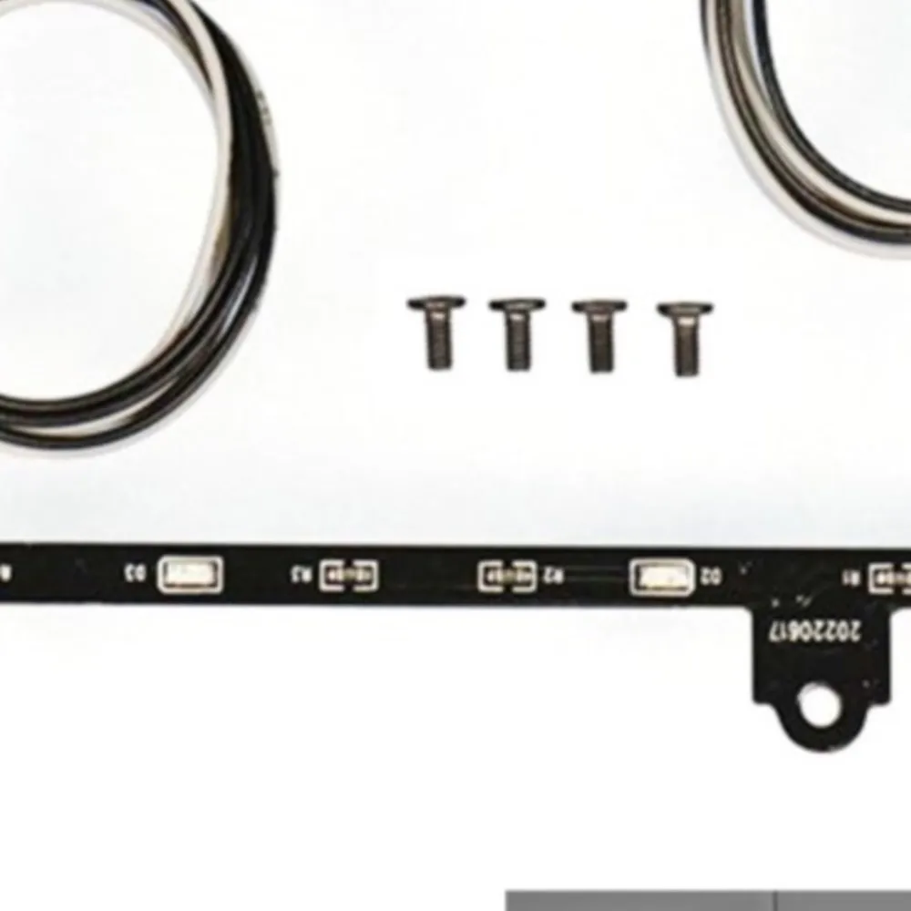 RC Teil Kunststoff Seitenschweller Licht 3-7V LED Warnlampe Ersatz für Spielzeug 1/14 DIY Funksteuerung Traktor LKW 770S 6×4 56368 Auto