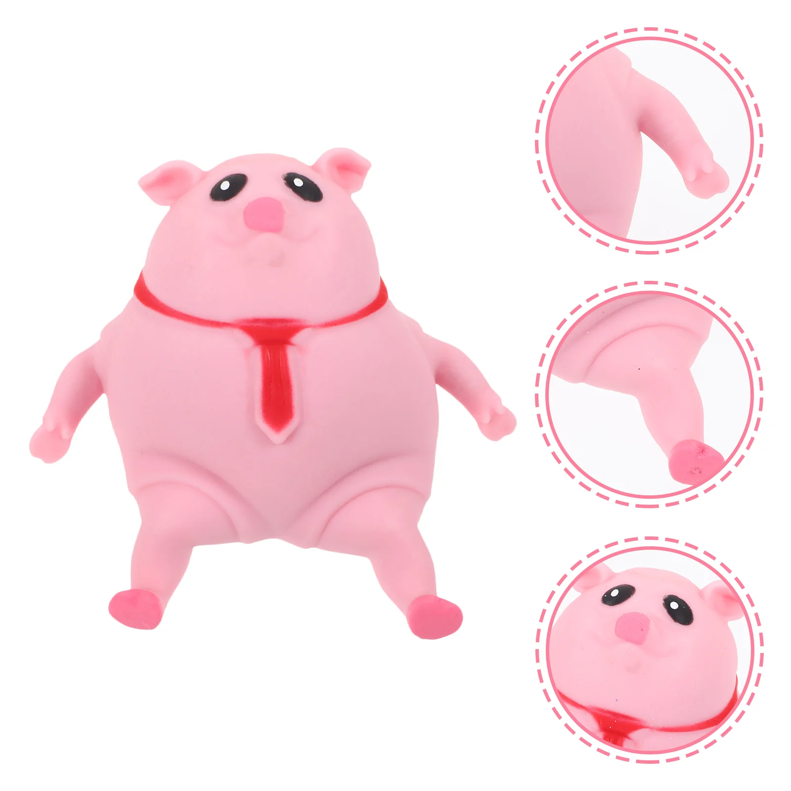 

Toy Toys Stress Kids Squishy Office Desk Decompression Piggy Boys Gift Stretch Squeeze Pink Squeezing Balls Simulation