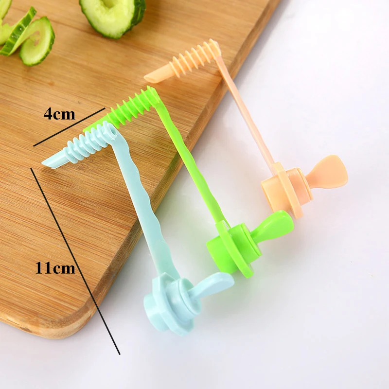 1 Set Of Potato Spiral Cutter Creative Barbecue Skewers Kitchen Accessories  