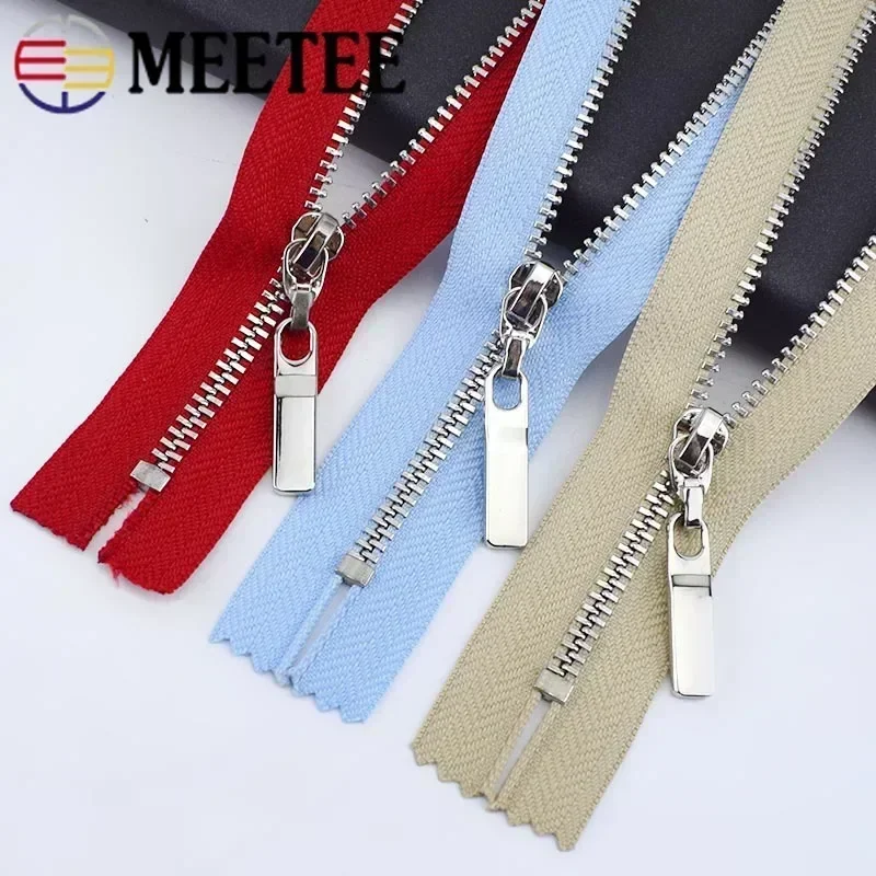 Meetee 5 10pc 3 15 18 20 25 30cm Metal Zippers Close end Zip Closure meetee-5-10pc-3-15-18-20-25-30cm-metal-zippers-close-end-zip-closure