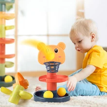 

Children's Toy Rolling Ball Pile Training Tower Toys Track Ball Rolling Set Educational Toy Spinning Baby Toy Ball Baby Toys