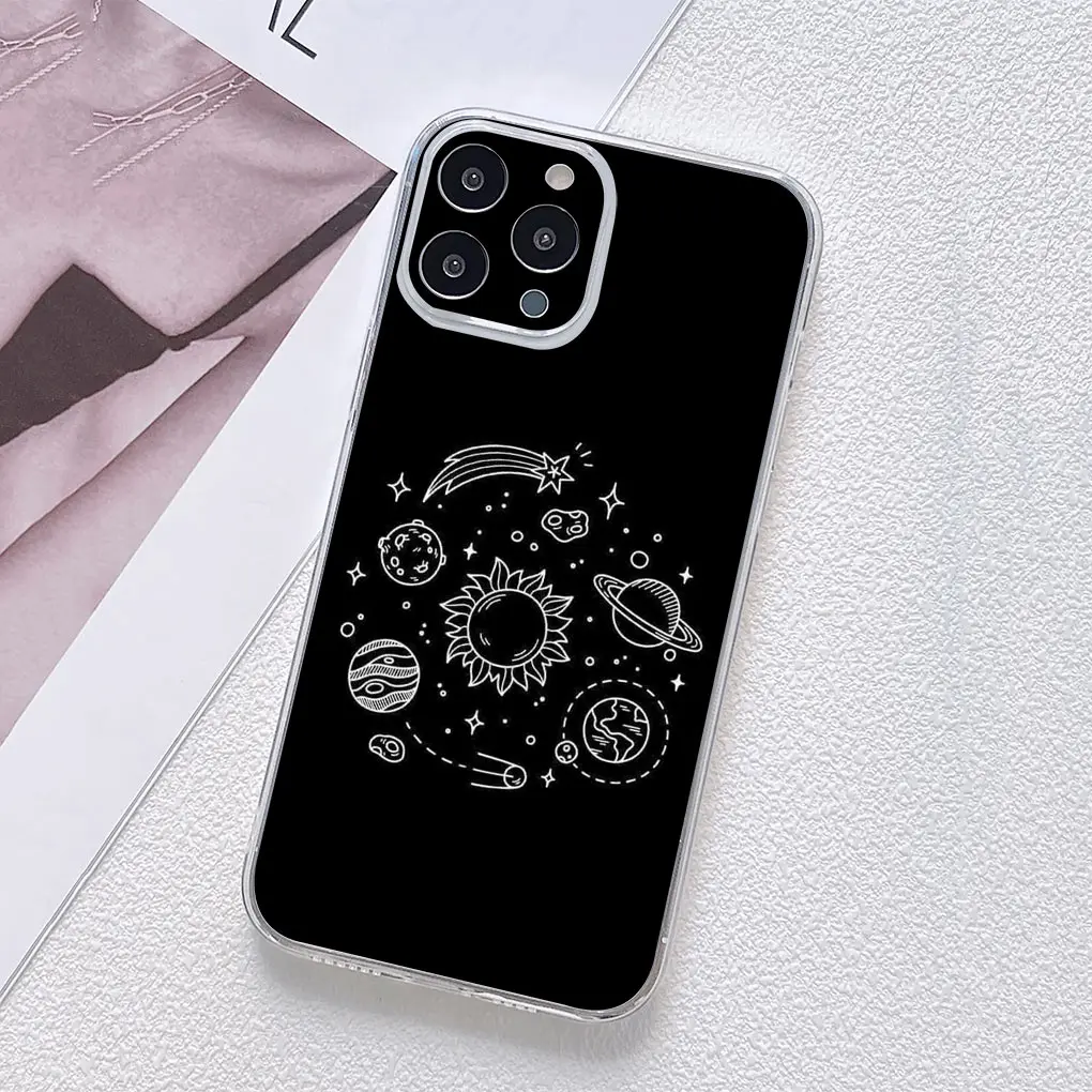 Moon Astronaut Galaxy Universe Starry Sky Phone Case