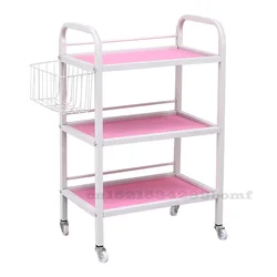 Beauty Cart hairdressing tool cart with drawer on the third floor beauty salon beauty salon cart with Storage basket