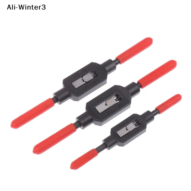 【W3】M1-M8/M1-M10/M3-M10/M4-M12 미터법 탭용 조정 가능한 탭 렌치 핸들 초경질 고탄소강 탭 리머 수공구