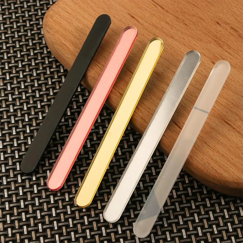 10/100pcs Useful acrylic Ice Cream Sticks, Popsicle Stick, Kids Crafts DIY Handmade Making Crafts, Baby Shower Kids Gift 11.3x1cm