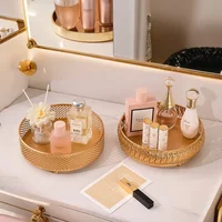 Luxury Cosmetics Storage Tray, Jewelry Storage Tray, Nordic Jewelry Rack, Desktop Dressing Table, Jewelry Storage Rack 1