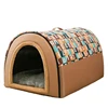2025 New Dog Kennel Winter Warm Large Dog Oversized Dog House House Closed Winter Removable Golden Pet Four Seasons Use 6