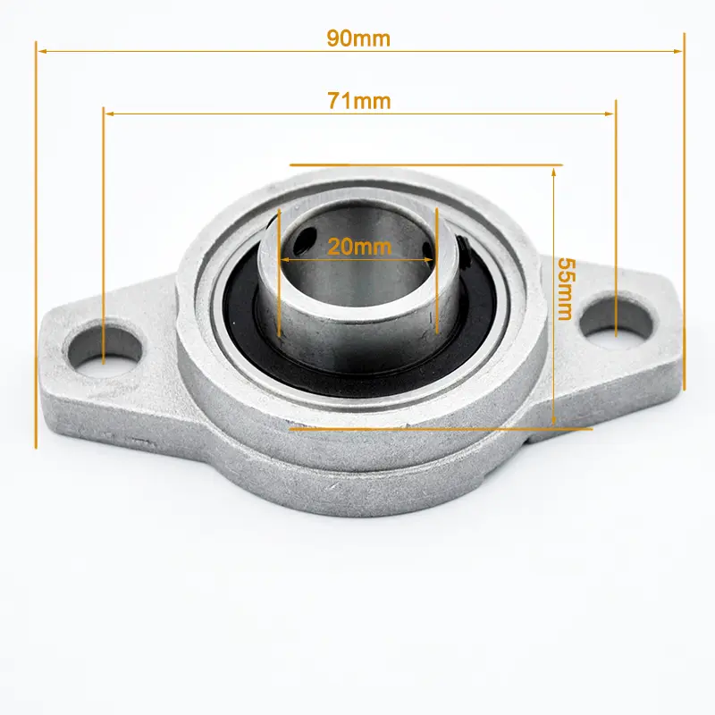 2pcs Pillow Block Bearing KP08 KP000 KP001 KP002 KP003 KFL 08 000 001 002 003 004 8mm 10mm 12mm 15mm 17mm 20mm Mounted Bearings image 12