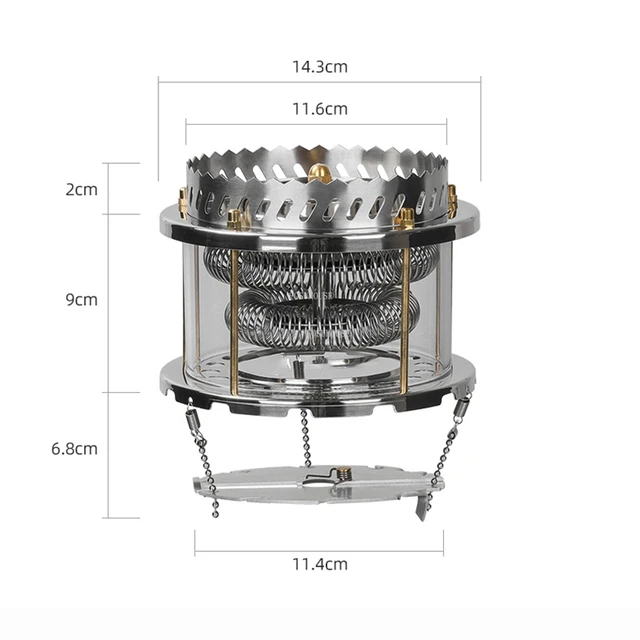 Könnyű Luxus Otthoni Terasz Chimeneas Kandalló Modern Máglya Party Kemping Sátor Kályha Északi Kültéri Hordozható Fűtés Főző Tűzhely - Image 6