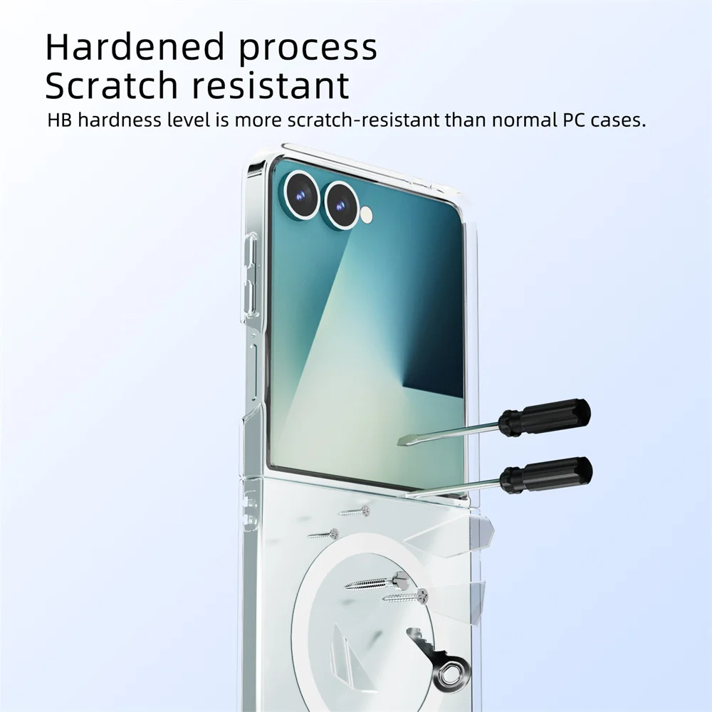 Magsafe Transparent Armour Magnetic Wireless Charging Protective Case