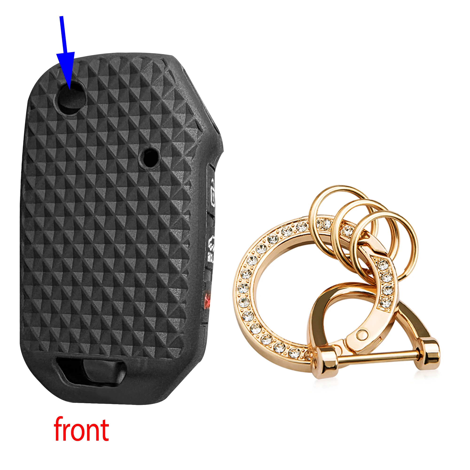 Ontto Coque De Clé De Voiture Compatible Avec Kia Ceed CD