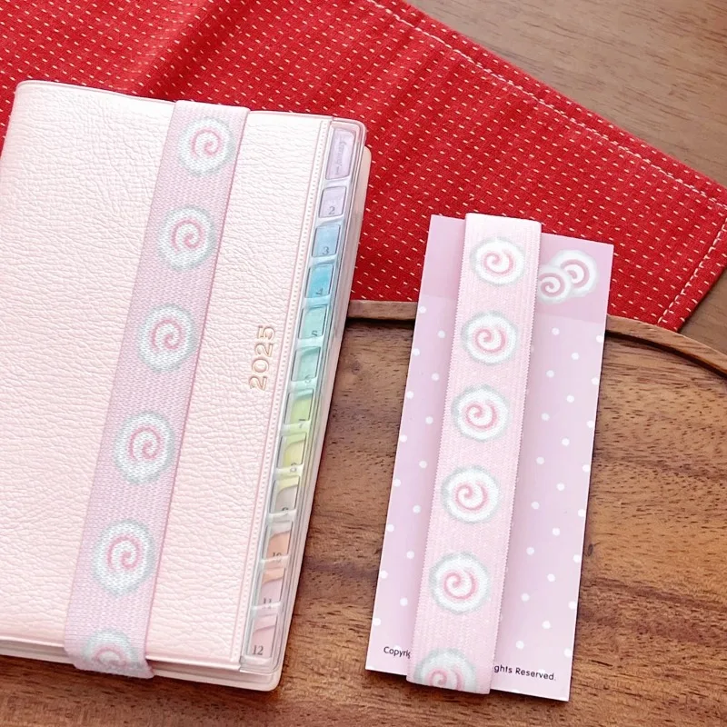 Notes, Handbooks, Elastic Straps, Cute Decorations, I Accessories, Creative, Interesting, High Beauty, Suitable for Girls