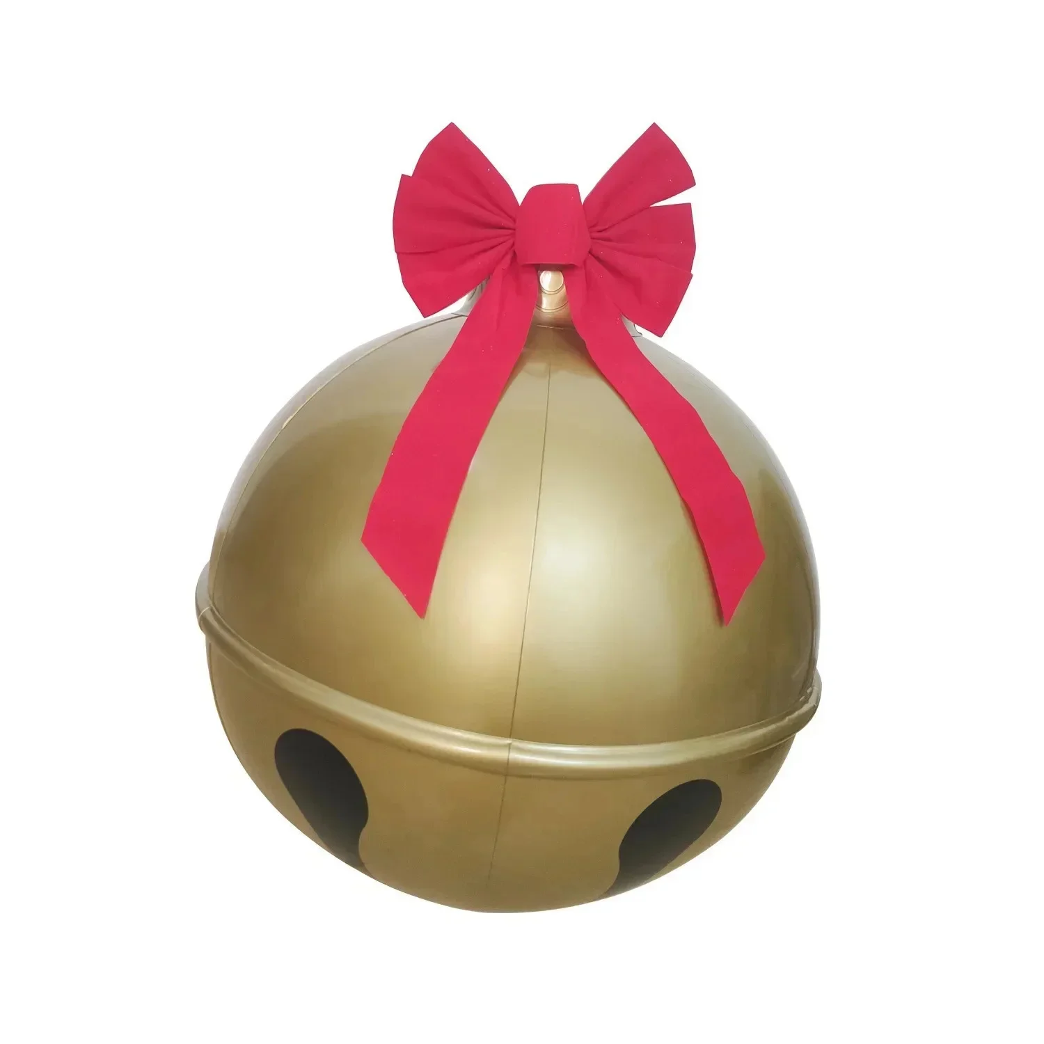 thumbnail image 1 of Bola inflable gigante de Navidad decorativa de 45/60 cm para jardín al aire libre, decoración de árbol de Navidad, juguete inflable, suministros navideños, 1 of 5