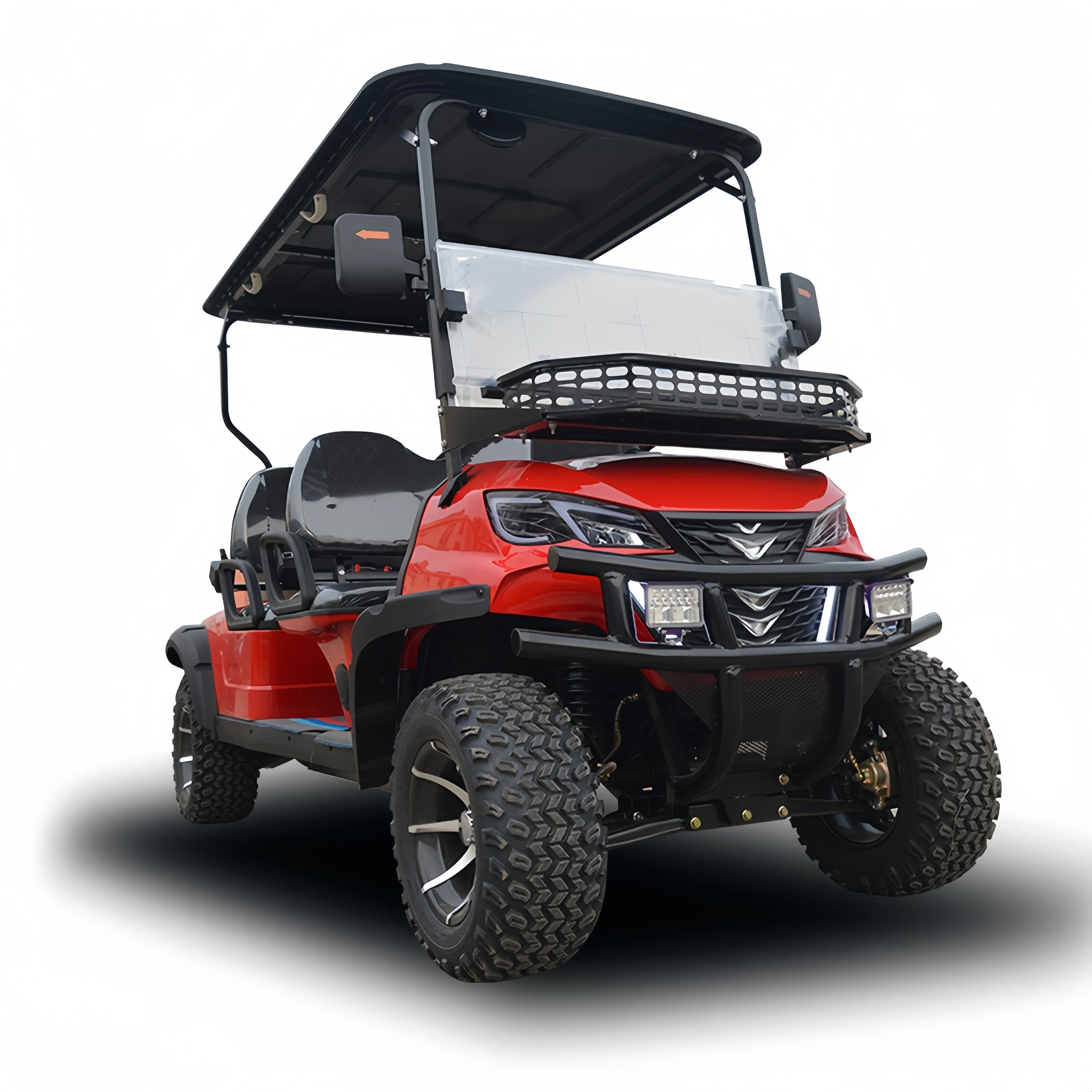 2 4 6 Seat Electric Lithium Battery Golf Cart with luxury seat Hunting Golf Buggy car with DOT CE EEC