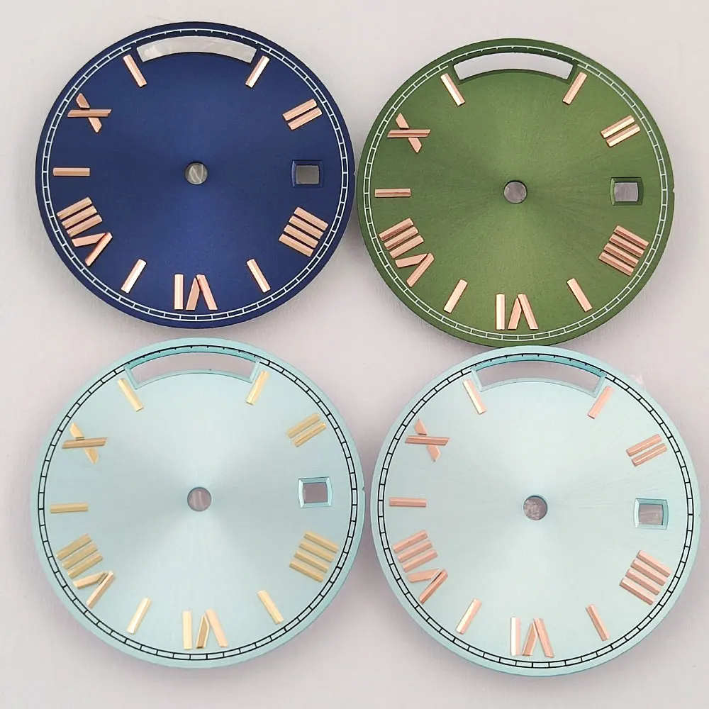 Vibrant 29mm Watch Dial & Hands Set - High-Quality Watch Accessories