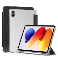 Magnetic Stand Tablet Case with Pencil Holder, 12.1 - Inch Smart Cover for Redmi Pad 2Pro 12.1 (Black)