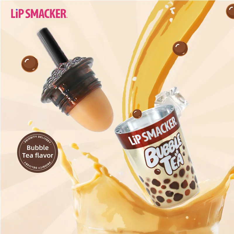 LiP SMACKER Milk Tea & Coffee Series Lip Balm – Moisturizing & Nourishing, Ideal for Cooler Seasons, Perfect Gift Idea