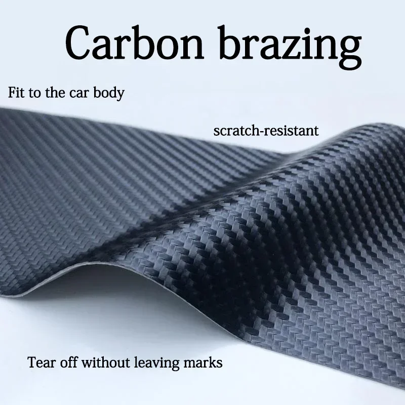 JEEP Patriot Door Sill & Trunk Bumper Guard - Carbon Fiber Leather Protective Scuff Plate Decals
