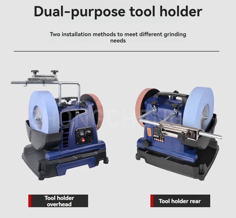 H10 10inch Low-speed Water-cooled Knife Sharpener 200W Electric Polisher Househo