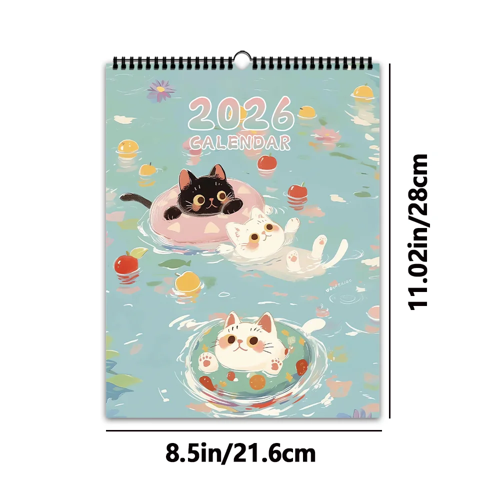 Black Cat Calendar Design 6