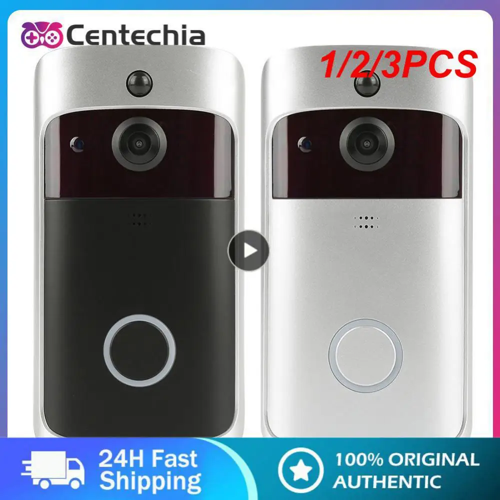 

1/2/3 шт., беспроводной дверной звонок с Wi-Fi