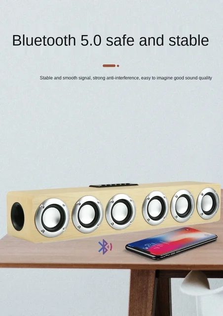 Portable Speaker Sharper Image Piece Wireless Sound System Sbt3012