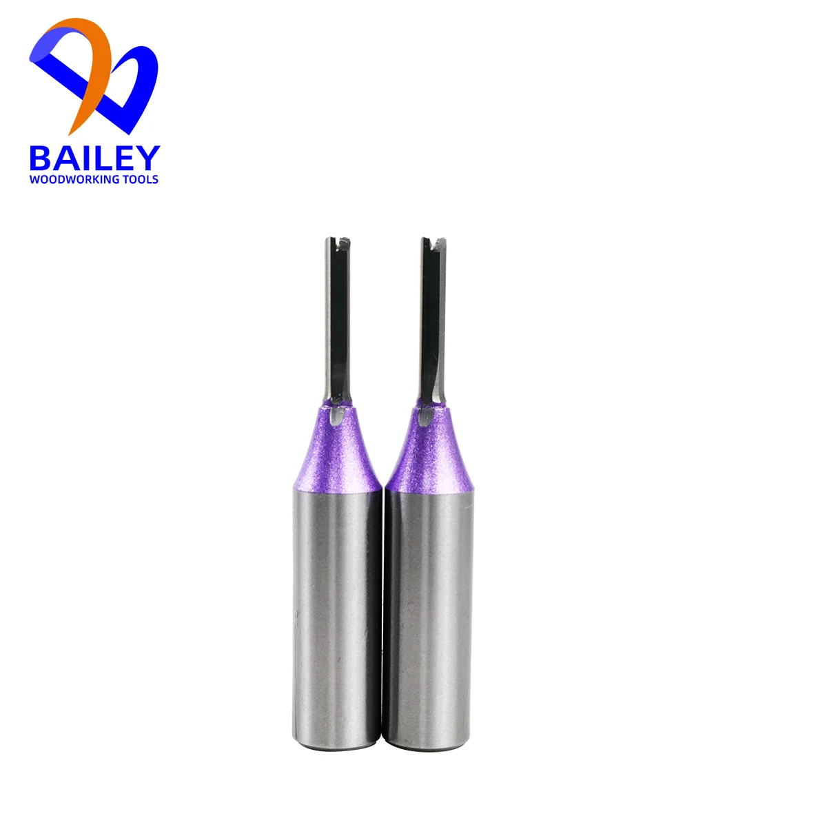 베일리 5PCS 4/4.5mm 생크 스트레이트 비트 초경 커터 CNC 밀링 도구 조각 비트 밀링 커터 목공 도구