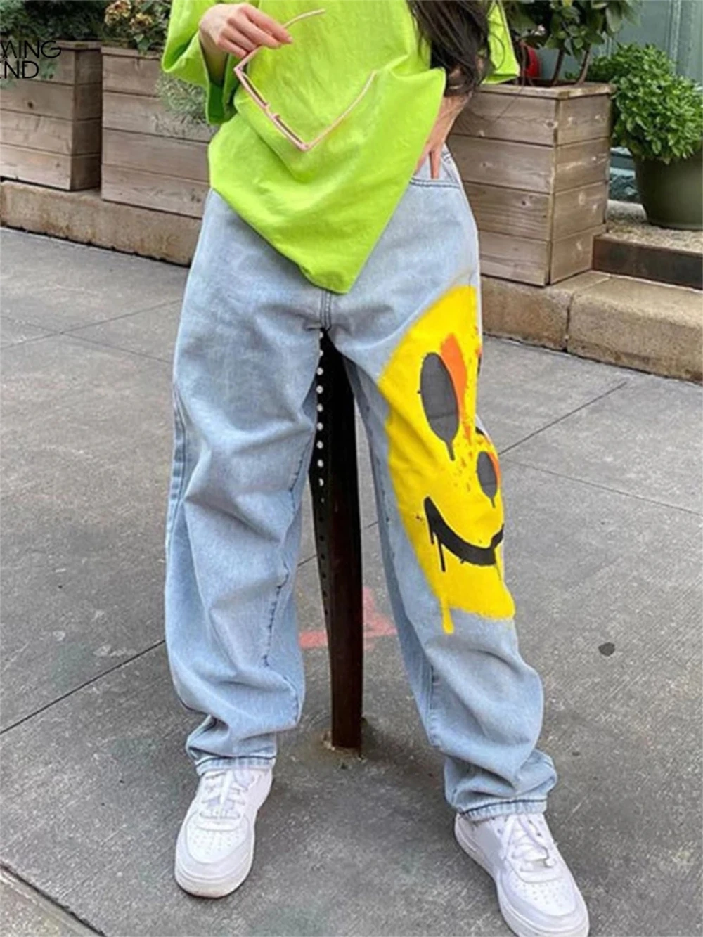 

Джинсы женские брюки 2022 винтажные джинсы женские шаровары стильные наряды повседневные уличные джинсовые брюки джинсы брюки