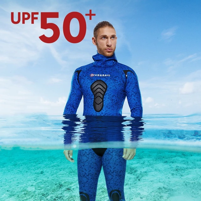 Mens Wetsuits Jumpsuit Full Body 5mm Neoprene Hooded Wet Suit Swimming Suit  for Water Sports Kayaking Snorkeling - AliExpress