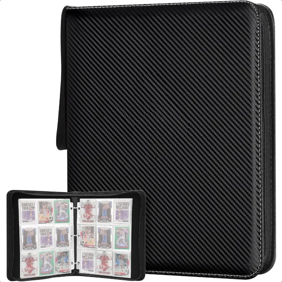 900 Pocket Trading Card Binder with Sleeves