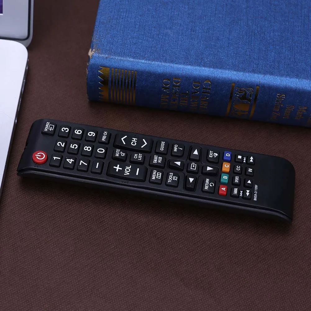 Universal Remote Control Battery Powered Practical Remote Controller Replacement Parts Accessories for Samsung BN59-01199F