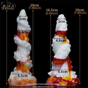 Silicone Octopus Anal Sex Toy Butt Animal Plug Tentacle Fantasy Dildo Masturbate For Women Men Orgasm Anus Beads 2