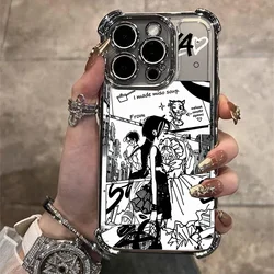 Komatsu Nana Anime Clear Plating TPU Phone Case for OPPO RENO16 PRO 5G (S28600)