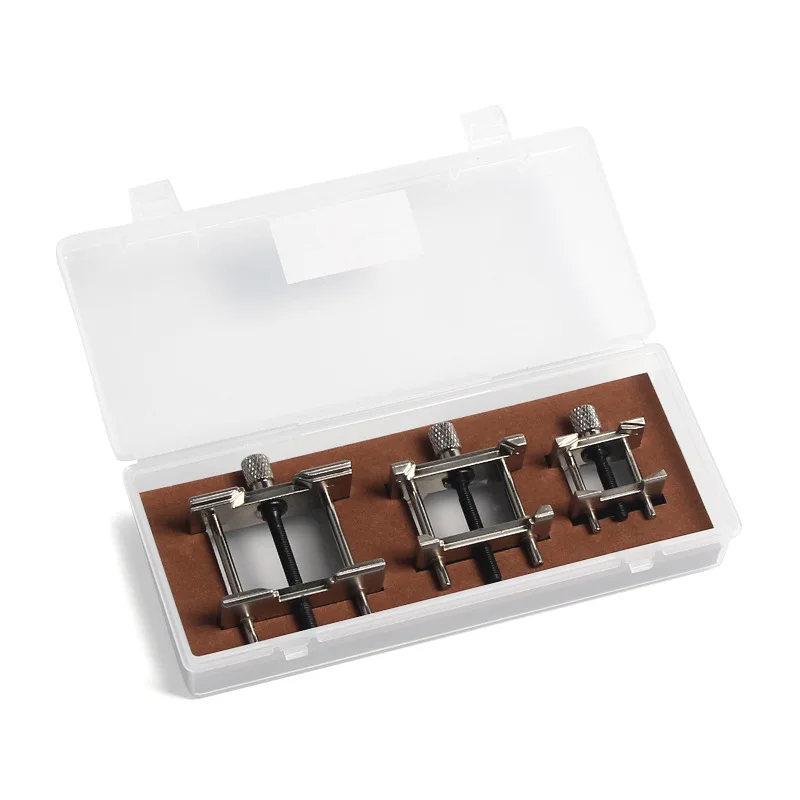 3-in-1 Alloy Watch Movement Holder Watchmaker Clamp Repair Tool  Assortment Man / Laday Case Holder