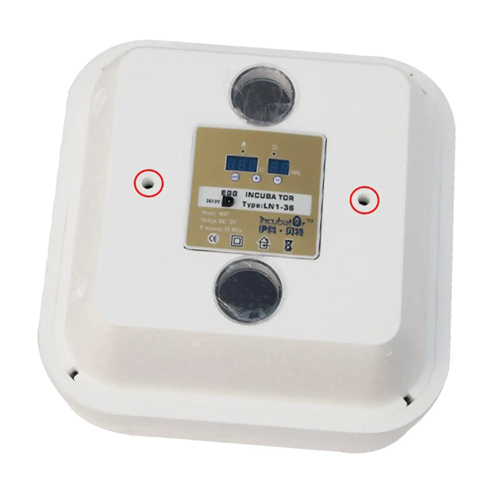 Egg Incubator Chicken Bird Intelligent Automatic LED Turning Hatching Chicke