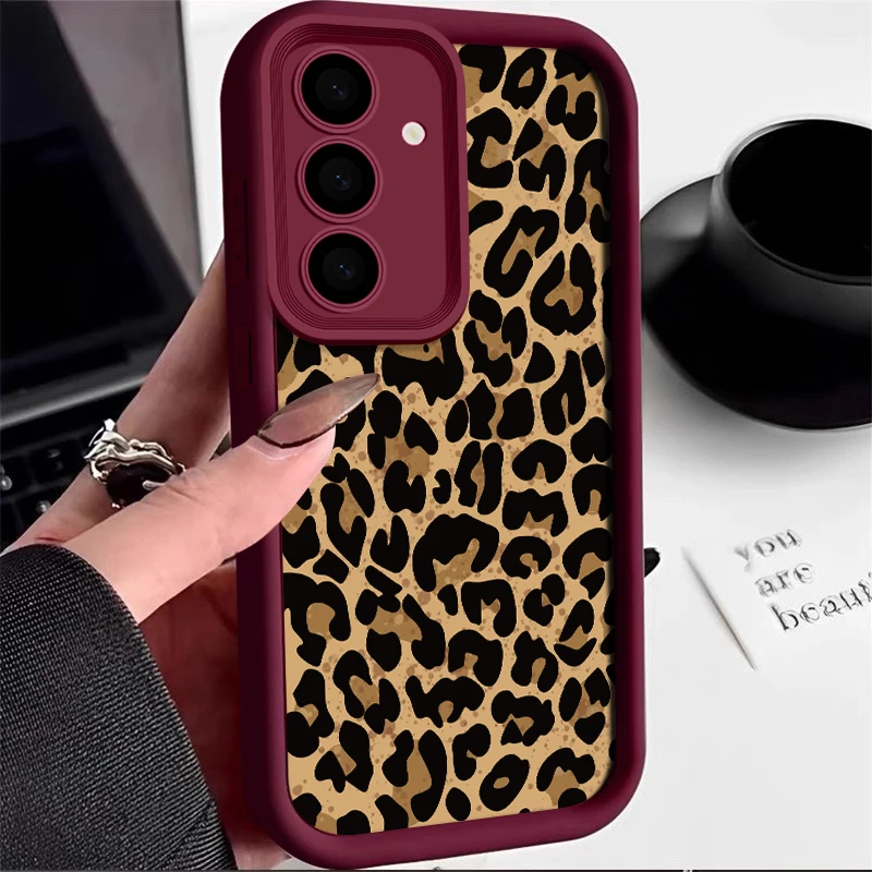 Luxury Leopard Print Graphic Phone Case Cover