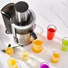Cold Press Juicer Wide Mouth Juicer Extractor, for Vegetable and Fruit with 5-Speed Setting, High Juice Yield stainless steel 4