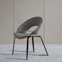 Italian Luxury Designer Dressing Table Model Room New Backchair Simple and Modern Home Use Dining Furniture Chairs Dining 1