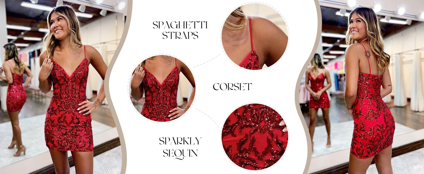 enges Homecoming-Kleid