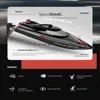 WLtoys WL916 WL912-A RC Boat 2.4Ghz 55KM/H Brushless High Speed Racing Boat 2200mAh Remote Control Speedboat Toys For Boys 4