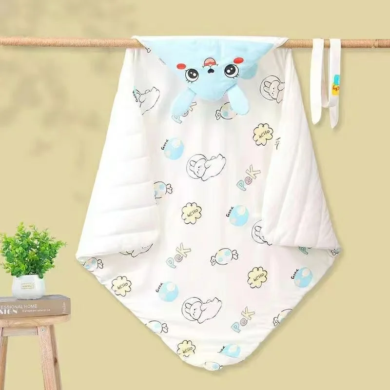 Hold Cotton Bag and Summer Thin Delivery Room Pack Single Wrap Anti-shock Swaddling Blanket