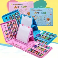 208 Pieces Set Watercolor Pen Set For Paintings Including Some Random Colored Tools Art Supplies For Sketching Artistic Gift 1