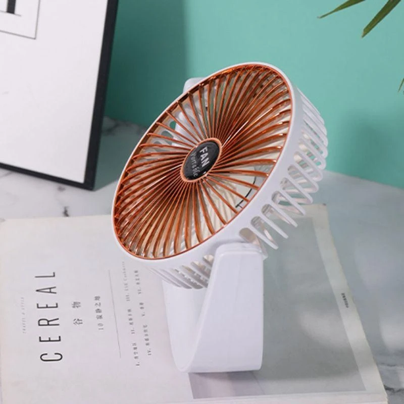 【Best SKU活动价 Guaranteed】 E74D USB Charging Fan 3 Speed Adjustable Mini Portable Handheld Air Cooler ° Rotatable Outdoor Fans Liightweight Portable.