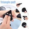 Makeup Set Face Wash Microfiber Headband Wrist Straps Triangle Powder Puff Sponge Beauty Egg Clip Shower Skincare Accessories 4